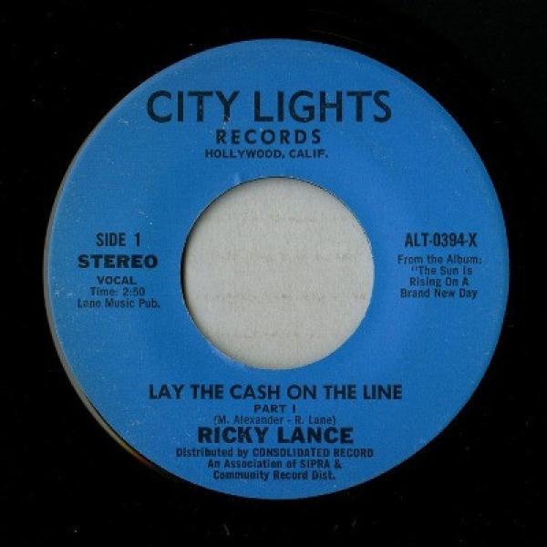 Ricky Lance - Lay The Cash On The Line