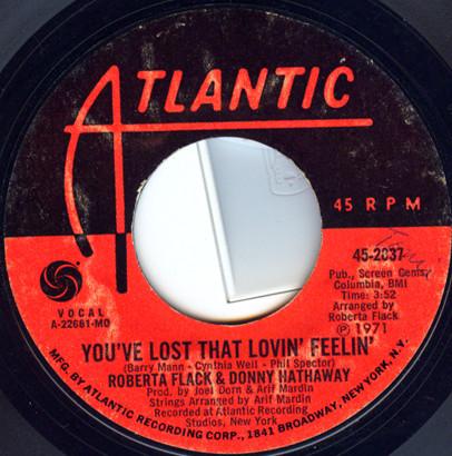 Roberta Flack, Donny Hathaway - You've Lost That Lovin' Feelin' / Be Real Black For Me