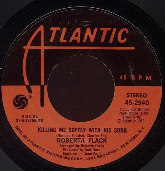 Roberta Flack - Killing Me Softly With His Song