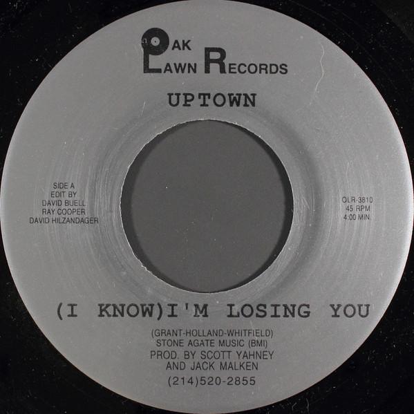 Robin Stanley, Uptown (21) - (I Know) I'm Losing You / Get Ready