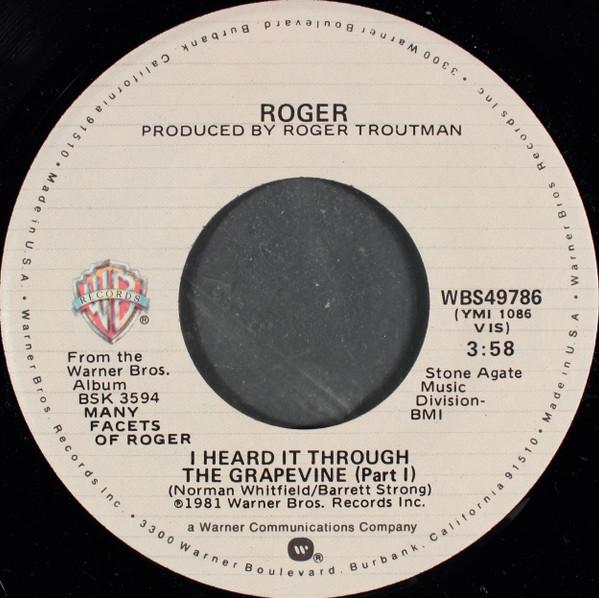 Roger Troutman - I Heard It Through The Grapevine