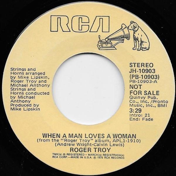 Roger Troy - When A Man Loves A Woman