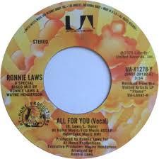 Ronnie Laws - All For You (Vocal)