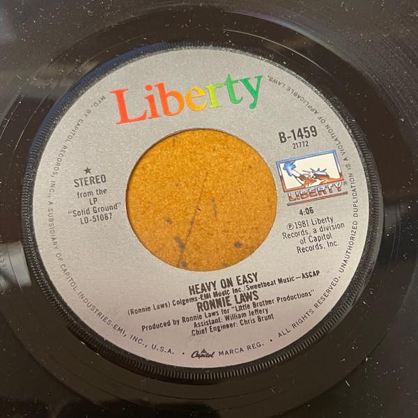 Ronnie Laws - Heavy On Easy / Just As You Are
