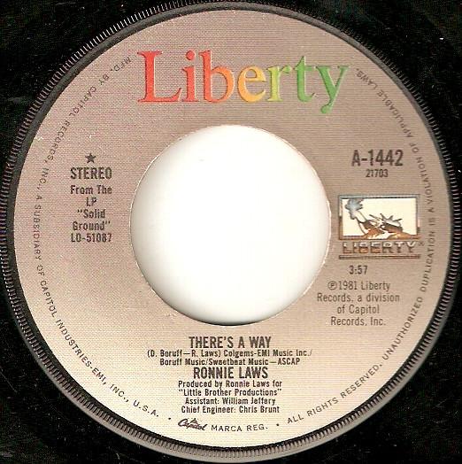 Ronnie Laws - There's A Way