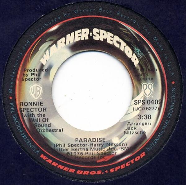 Ronnie Spector, The Phil Spector Wall Of Sound Orchestra - Paradise