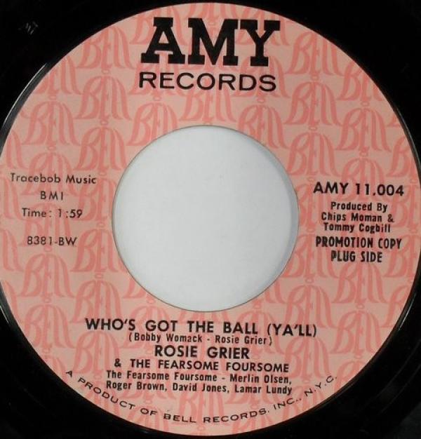 Roosevelt Grier, The Fearsome Foursome - Who's Got The Ball (Y'all)