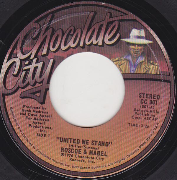 Roscoe & Mabel - United We Stand / Turn To Love