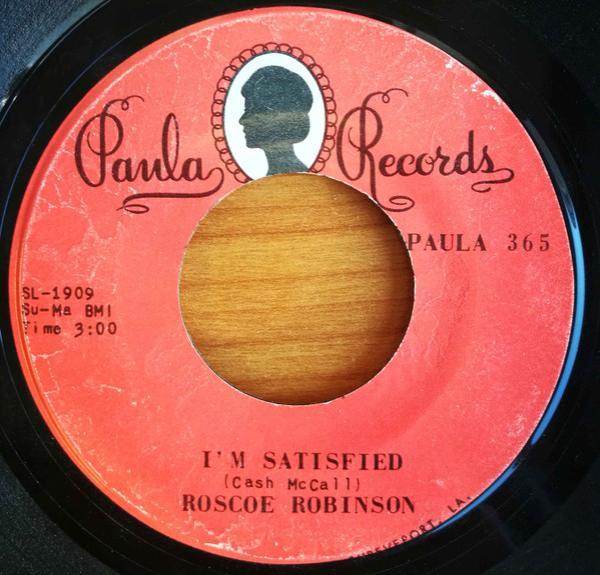 Roscoe Robinson - Don't Set Me Free / I'm Satisfied