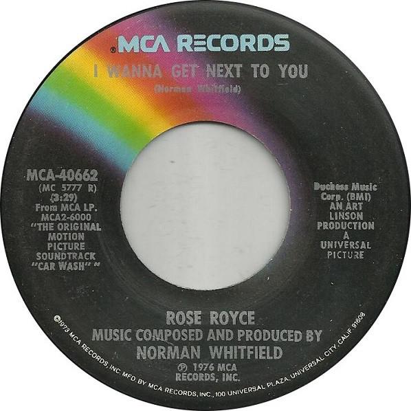 Rose Royce - I Wanna Get Next To You