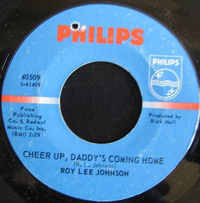 Roy Lee Johnson - Cheer Up, Daddy's Coming Home / Guitar Man