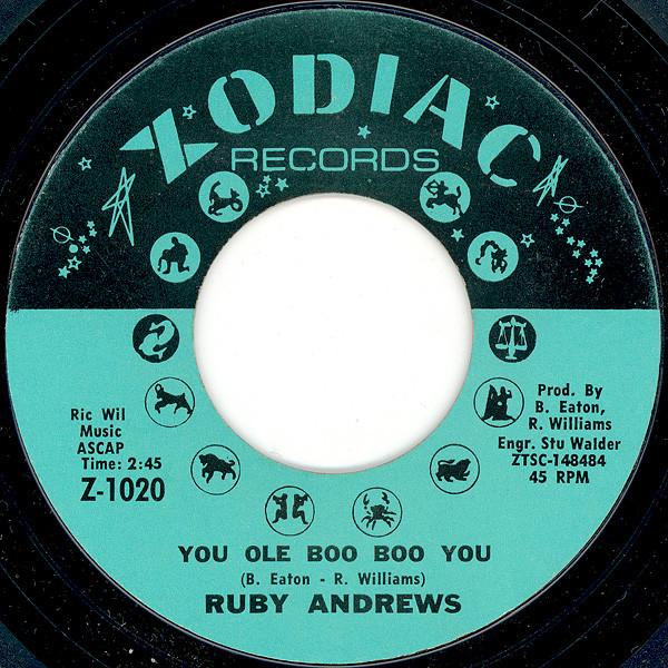 Ruby Andrews - You Ole Boo Boo You / Gotta Break Away