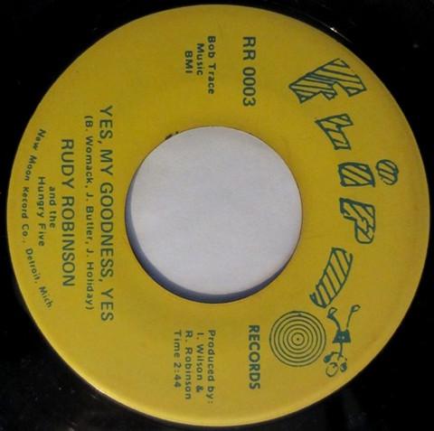 Rudy Robinson & The Hungry Five - Yes, My Goodness, Yes / Vick