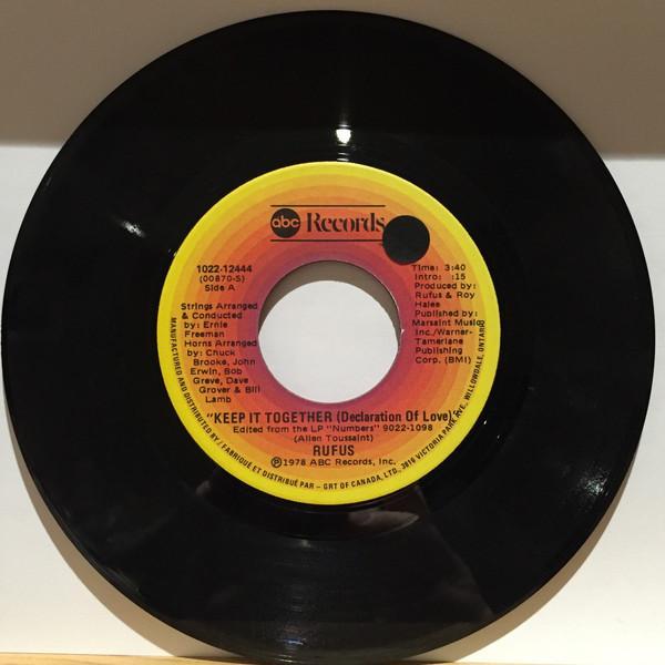 Rufus - Keep It Together (Declaration Of Love)
