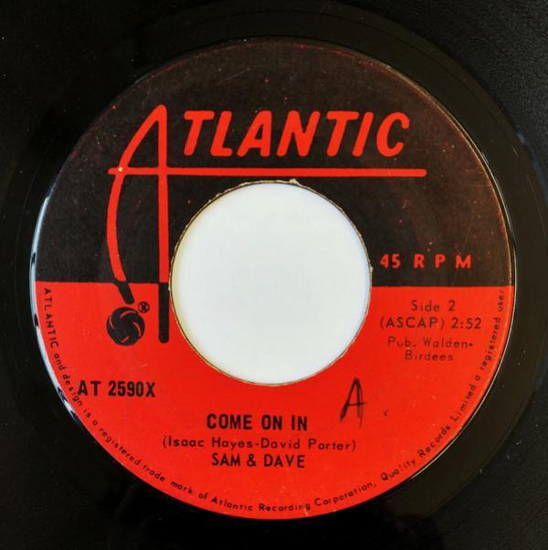 Sam & Dave - Soul Sister, Brown Sugar / Come On In