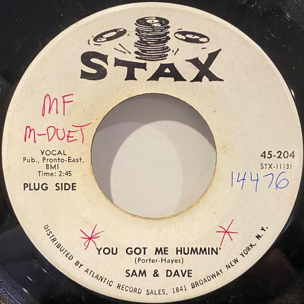 Sam & Dave - You Got Me Hummin' / Sleep Good Tonight