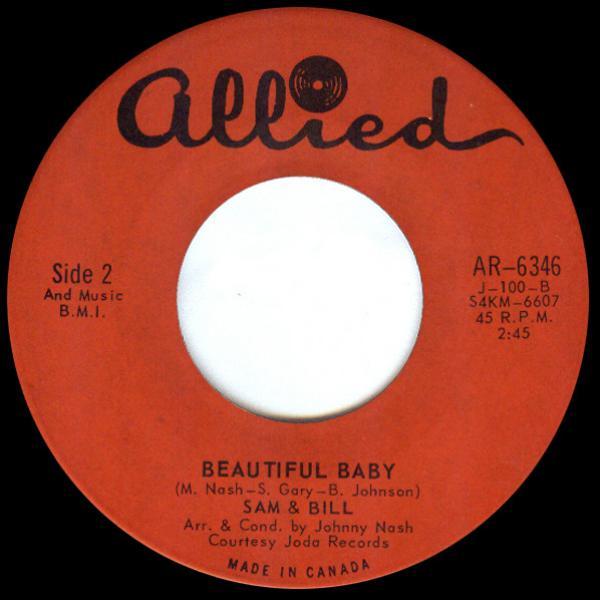 Sam And Bill - For Your Love / Beautiful Baby