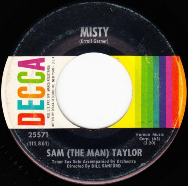 Sam Taylor (2) - Misty / Darn That Dream