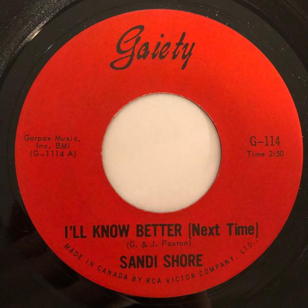 Sandi Shore - I'll Know Better (Next Time)
