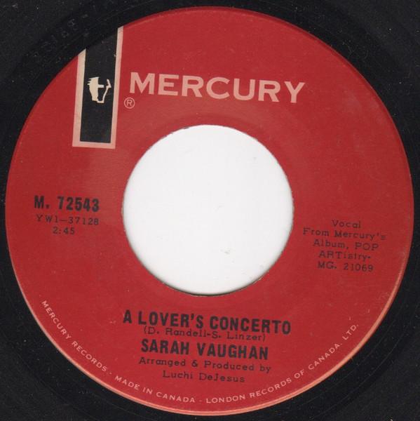 Sarah Vaughan - A Lover's Concerto