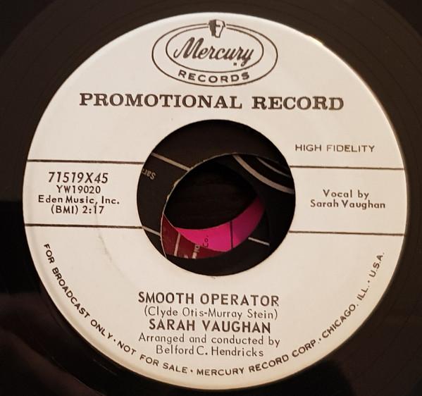 Sarah Vaughan - Smooth Operator / Maybe It's Because (I Love You Too Much)