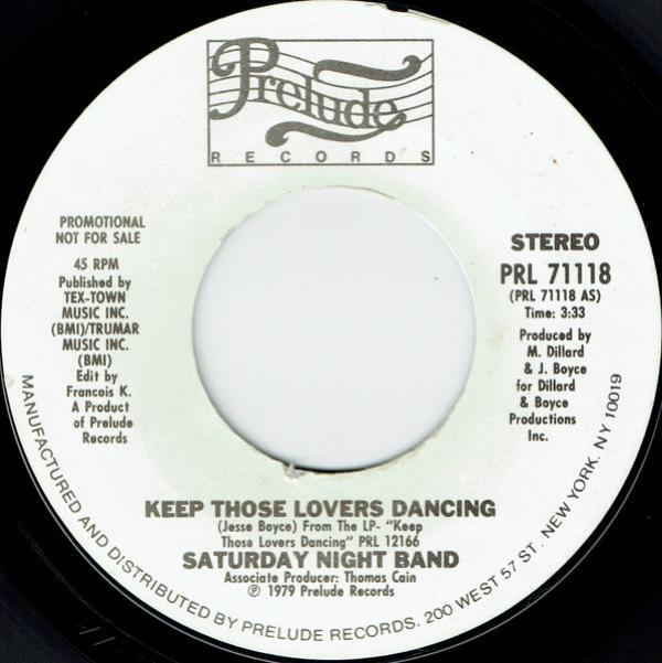 Saturday Night Band - Keep Those Lovers Dancing