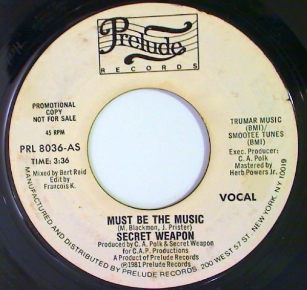 Secret Weapon (2) - Must Be The Music