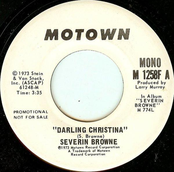 Severin Browne - Darling Christina