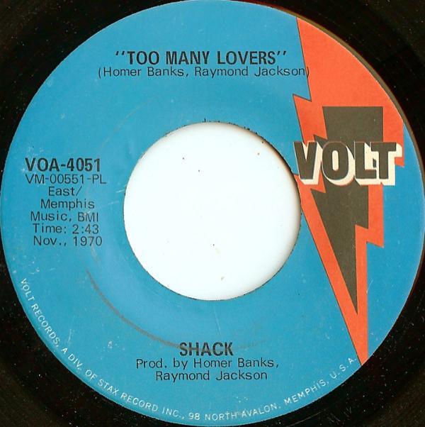 Shack  - Too Many Lovers