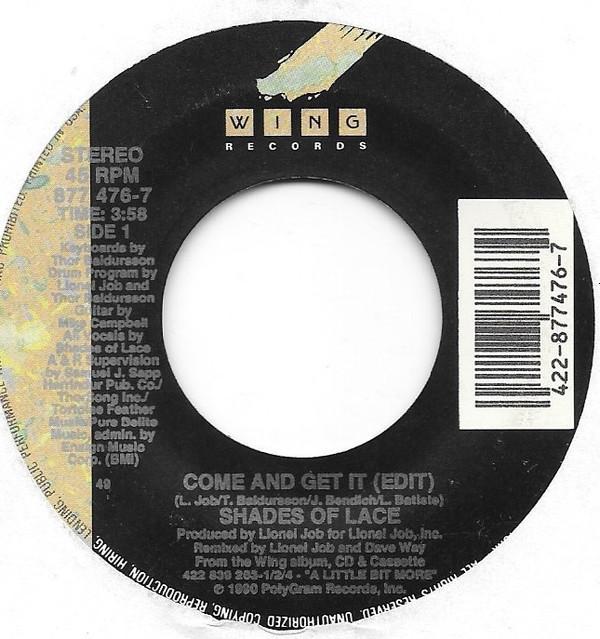 Shades Of Lace - Come And Get It