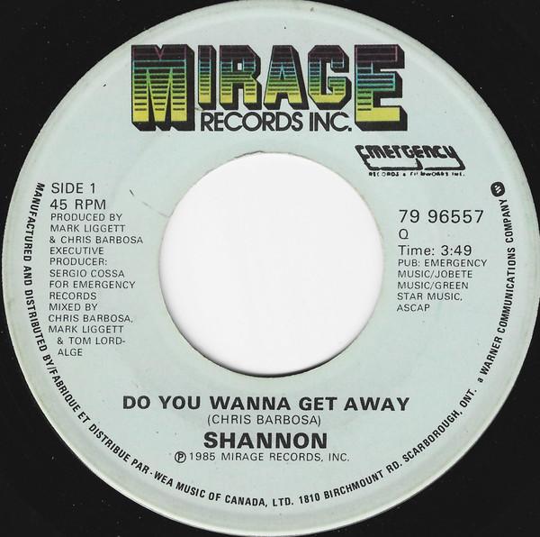 Shannon - Do You Wanna Get Away