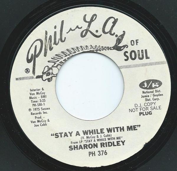 Sharon Ridley - When A Woman Falls In Love / Stay A While With Me
