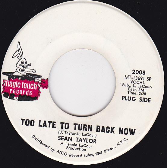 Shawn Taylor - Too Late To Turn Back Now