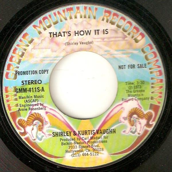 Shirley & Kurtis Vaughn - That's How It Is