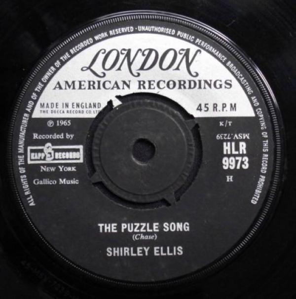 Shirley Ellis - The Puzzle Song / I See It, I Like It, I Want It