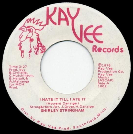 Shirley Stringham - I Hate It Till I Ate It