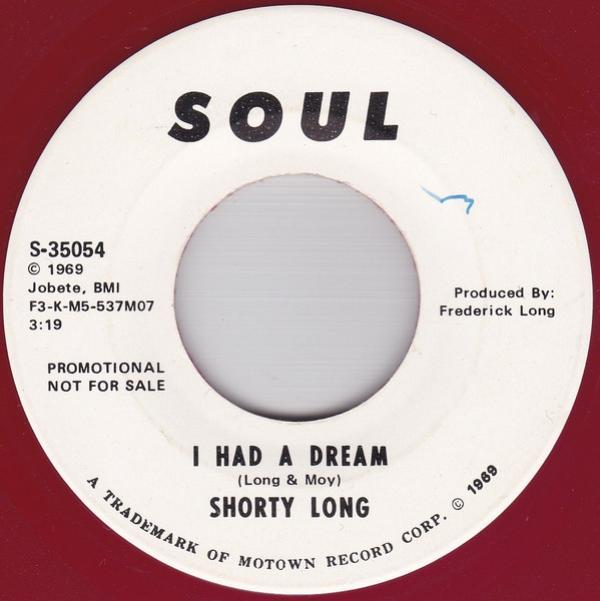 Shorty Long (2) - I Had A Dream