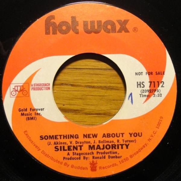 Silent Majority (4) - Something New About You