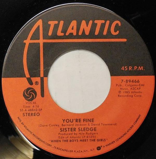 Sister Sledge - You're Fine