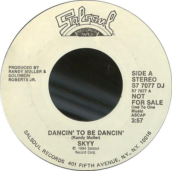 Skyy - Dancin' To Be Dancin'