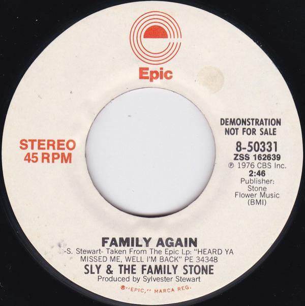 Sly & The Family Stone - Family Again