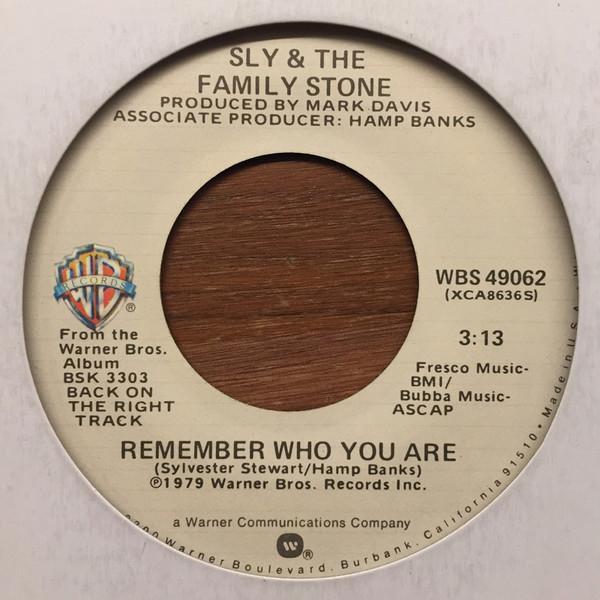 Sly & The Family Stone - Remember Who You Are