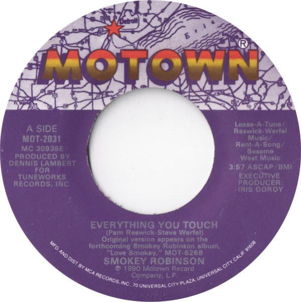 Smokey Robinson - Everything You Touch