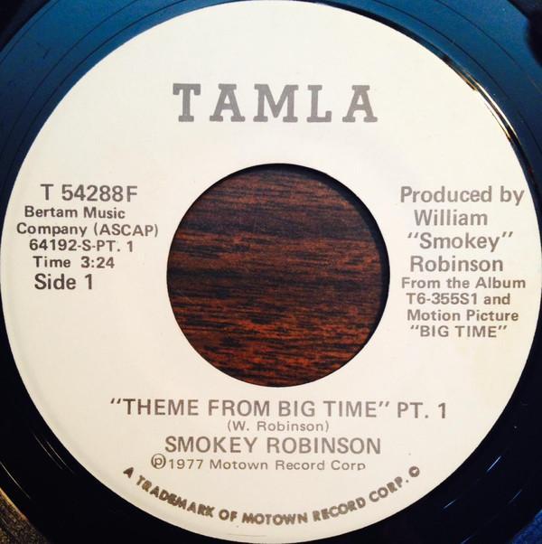 Smokey Robinson - Theme From Big Time