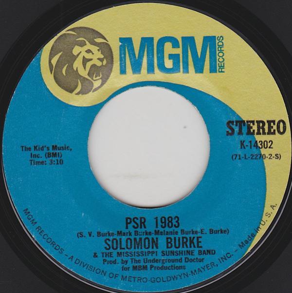 Solomon Burke, The Mississippi Sunshine Band - PSR 1983 / The Night They Drove Old Dixie Down