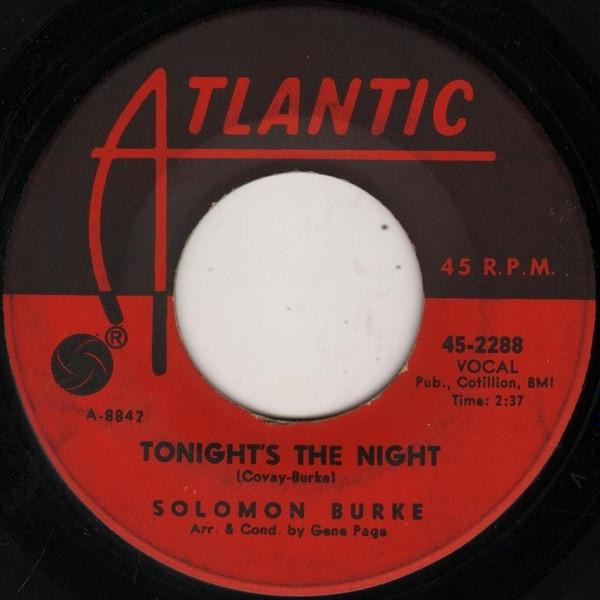 Solomon Burke - Tonight's The Night / Maggie's Farm