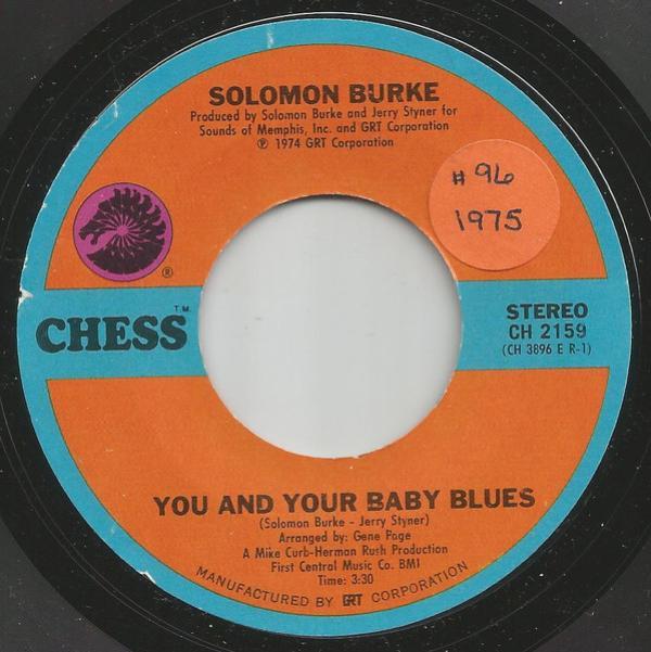 Solomon Burke - You And Your Baby Blues