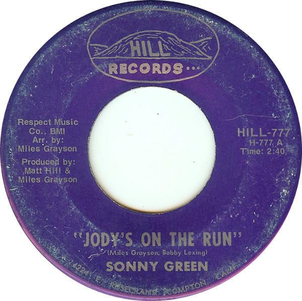 Sonny Green - Jody's On The Run