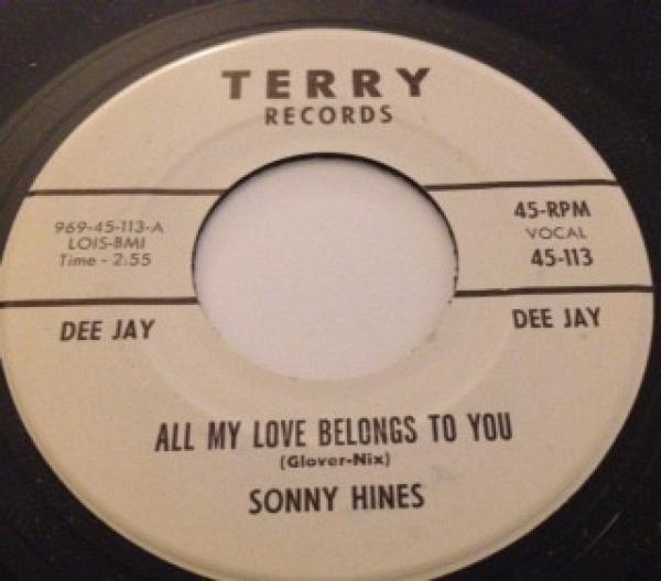 Sonny Hines - All My Love Belongs To You