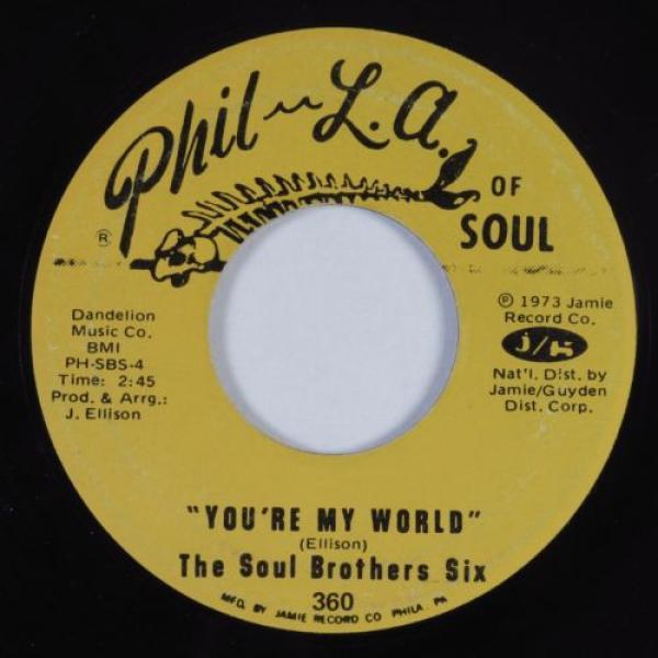 Soul Brothers Six - You Gotta Come A Little Closer / You're My World